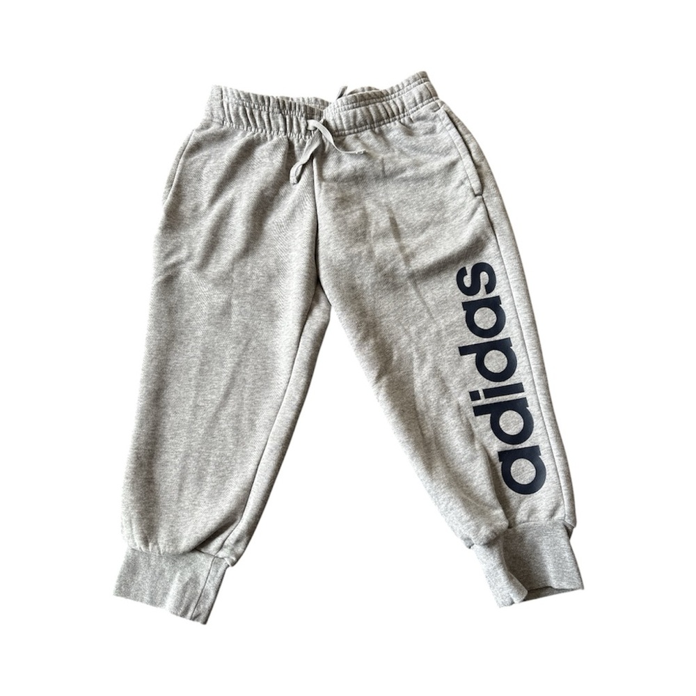 Adidas Women’s Capri Gray Jogger Pants Sz XS